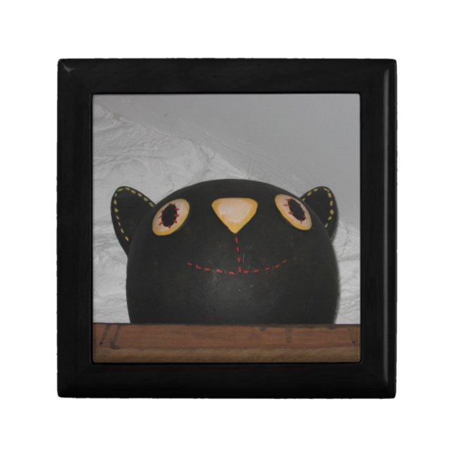 Black Cat Keepsake Box (Front)
