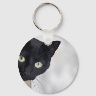 Black Cat Keychain