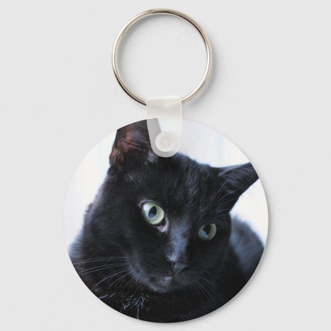 Black Cat Keychain (Front)