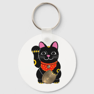 Black Cat Keychain