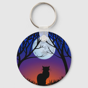 Black Cat Keychain Cat Gifts Pet Cat Keychains