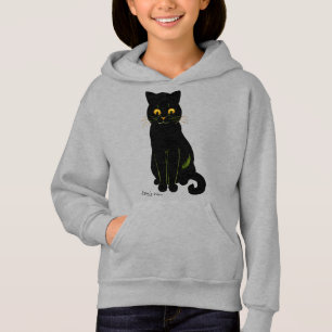 Black cat, Louis Wain Hoodie
