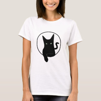 Black Cat Lover, Cat Miaw T-Shirt