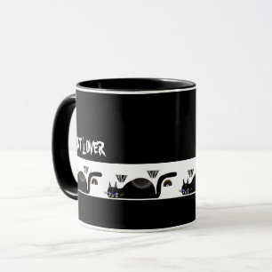 BLACK CAT LOVER MUG