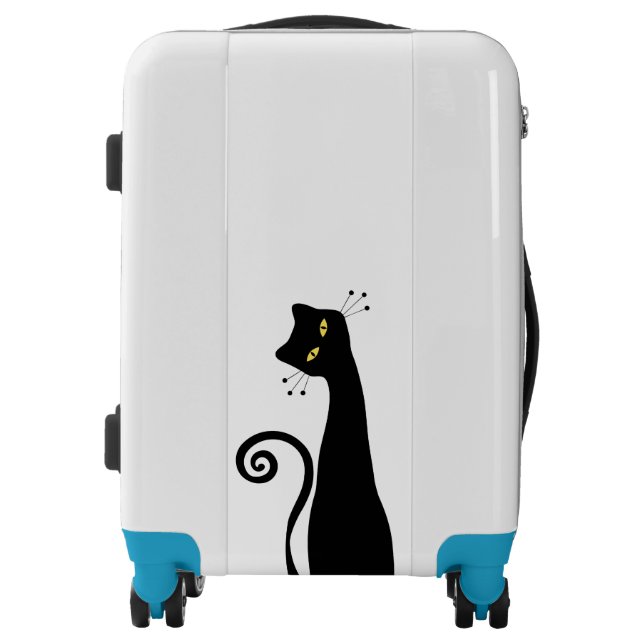 Black Cat Luggage (Front)