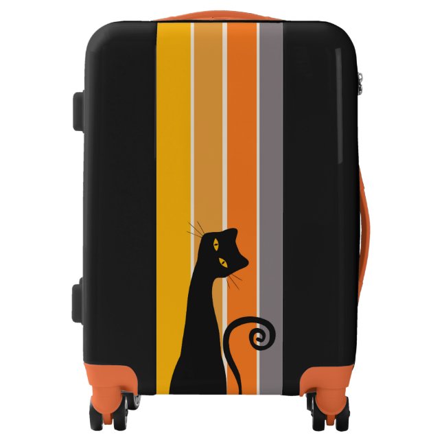 Black Cat Luggage (Front)