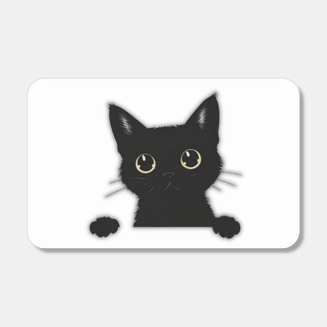 Black Cat Match Box (Front)