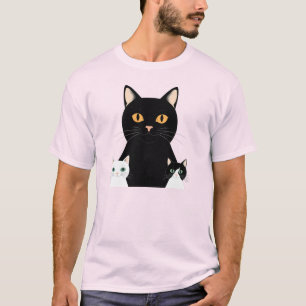 black cat mom T-Shirt
