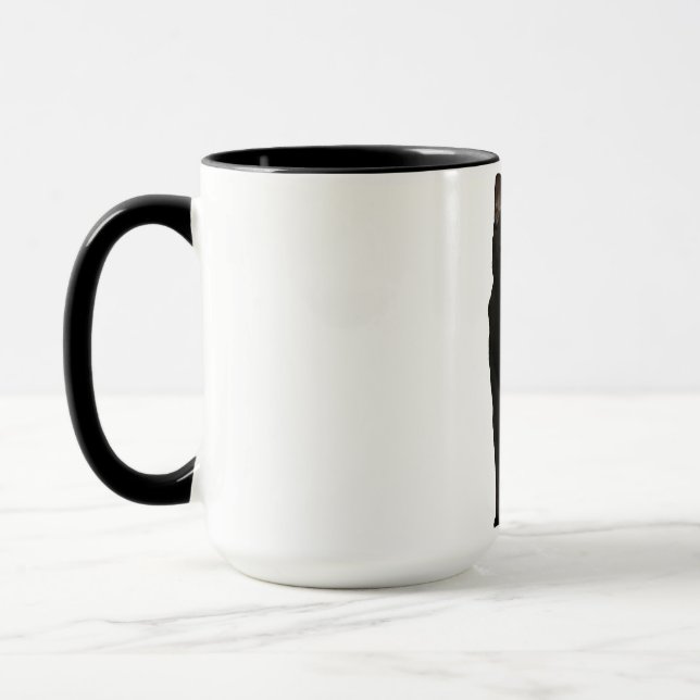 black cat mug (Left)