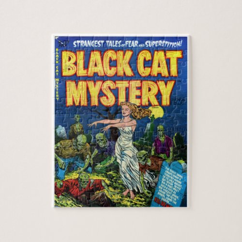 Black Cat Mystery 1 Jigsaw Puzzle