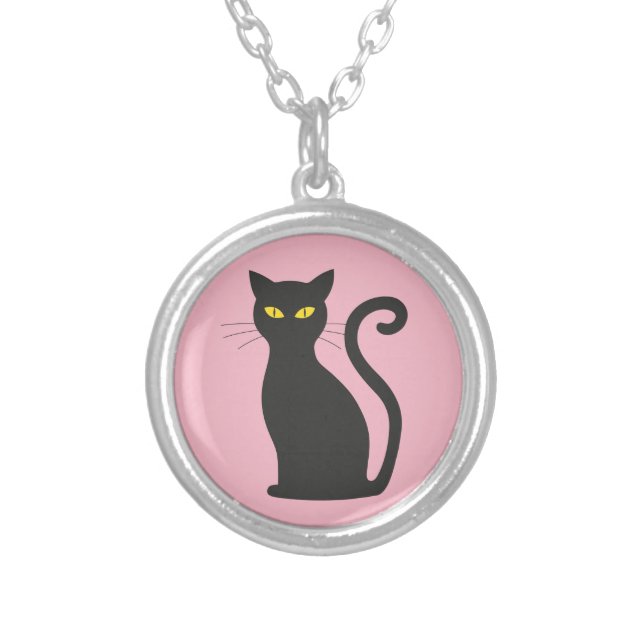 BLACK CAT NECKLACE (Front)