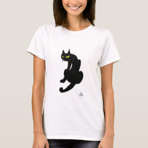 BLACK CAT NINJA HALLOWEEN PARTY T-Shirt