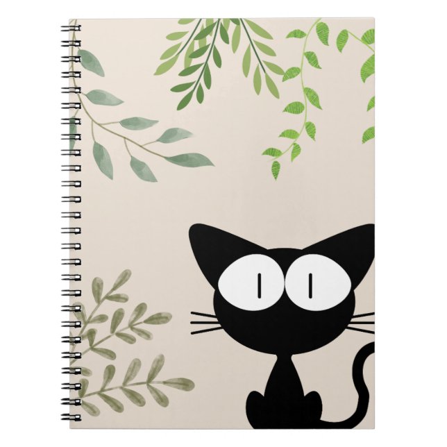 Black Cat Notebook (Front)
