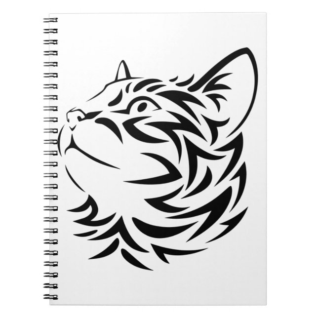 black cat notebook (Front)