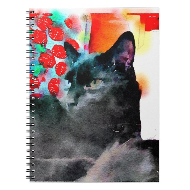 Black Cat Notebook (Front)