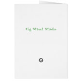 Black Cat on Japanese Wall Paper (Back)