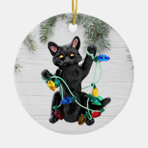 Black Cat Ornament