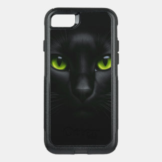Black Cat OtterBox Commuter iPhone SE/8/7 Case