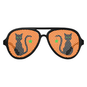 Black Cat Party Shades