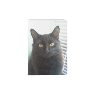 Black Cat Passport Holder