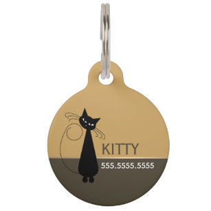 Cat on sale tag maker