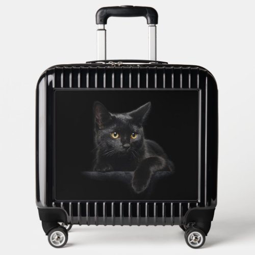 Black Cat Pilot Case Luggage