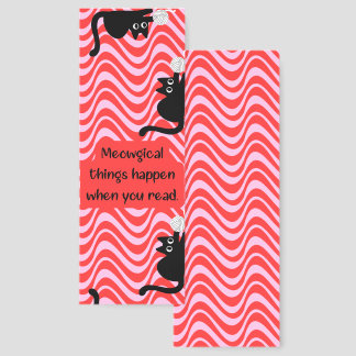 Black Cat playing Bookmark