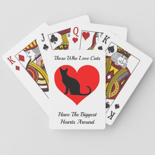 Black Cat Playing Cards