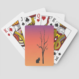 Black Cat Playing Cards