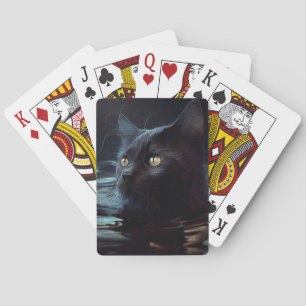 Black Cat Playing Cards