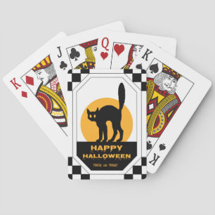 Black Cat Poker Cards