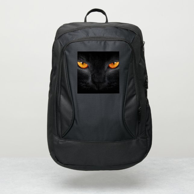 Black Cat Port Authority® Backpack (Front)