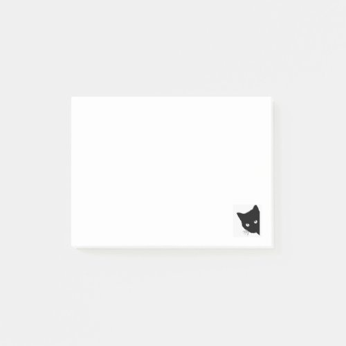 Black Cat Post it Notes