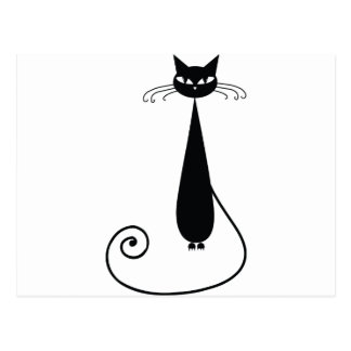 Black Cat Postcards | Zazzle