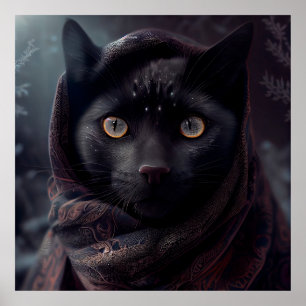 Black Cat Poster