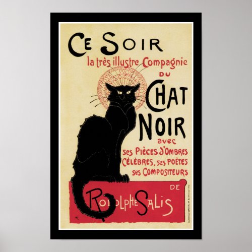 Black Cat Poster