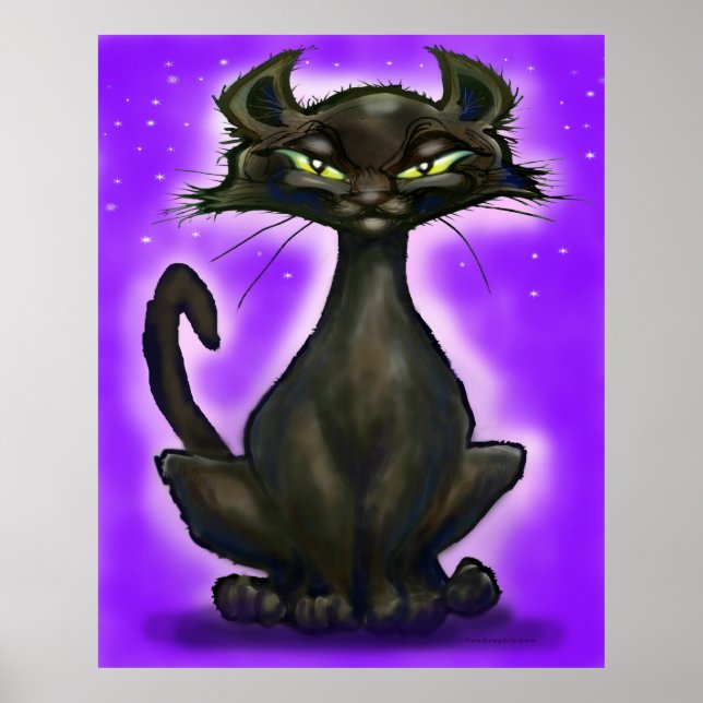 Black Cat Poster (Front)
