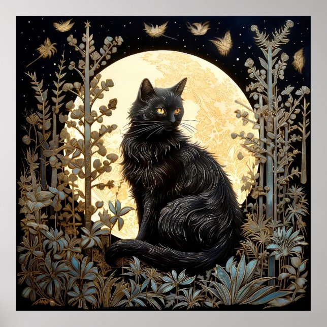 Black Cat Poster (Front)