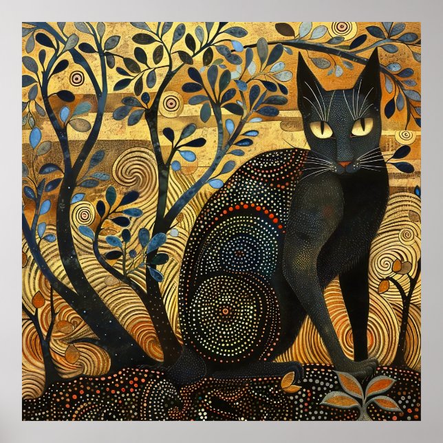 Black Cat Poster (Front)