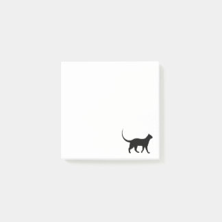 Black Cat PostIt Post-it Notes