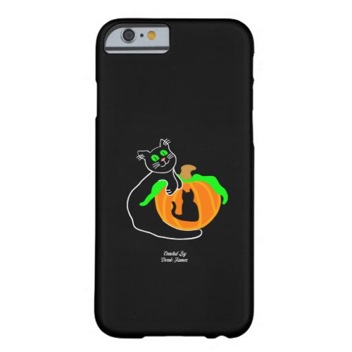 Black Cat Pumpkin Apple iPhone 66s Case