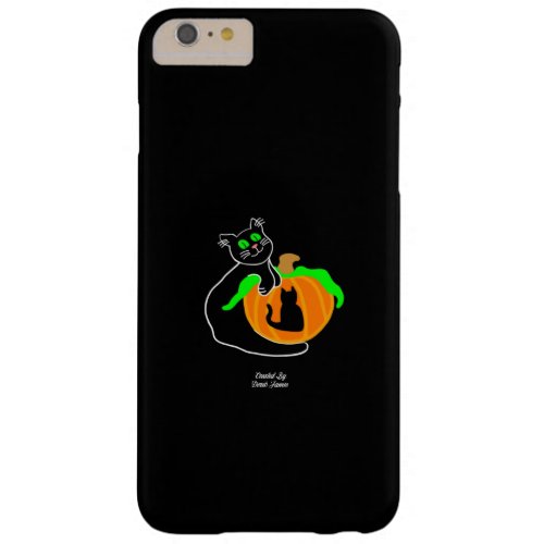 Black Cat Pumpkin Apple iPhone 66s Plus Case