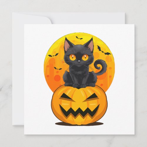 Black Cat Pumpkin Halloween Costume 