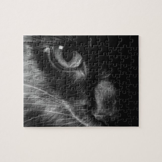 Black Cat Puzzle (Horizontal)