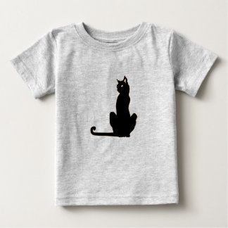 Black Cat Ringer T-Shirt