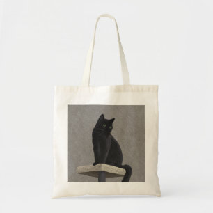 Black Cat Royalty Tote Bag