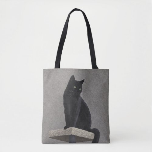 Black Cat Royalty  Tote Bag
