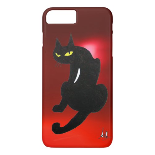 BLACK CAT ruby iPhone 8 Plus7 Plus Case