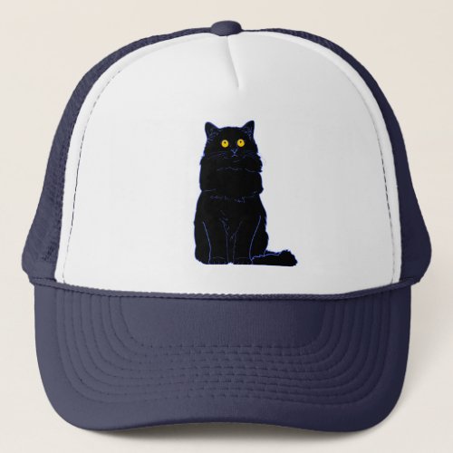 Black Cats Essential T_ShirtBlack Cat Face Essen Trucker Hat