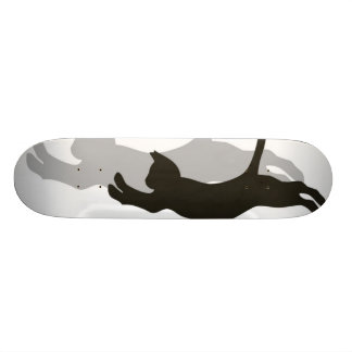 Black Cat Skateboard Deck